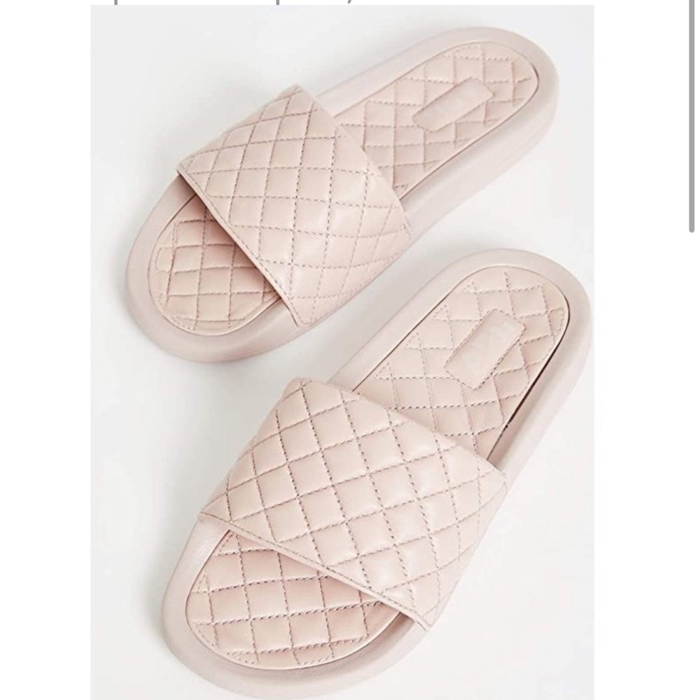 New APL Lusso Slides blush pink‎